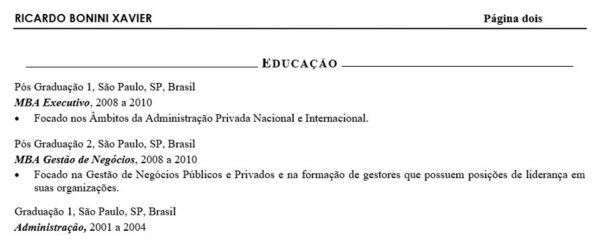 curriculo pronto